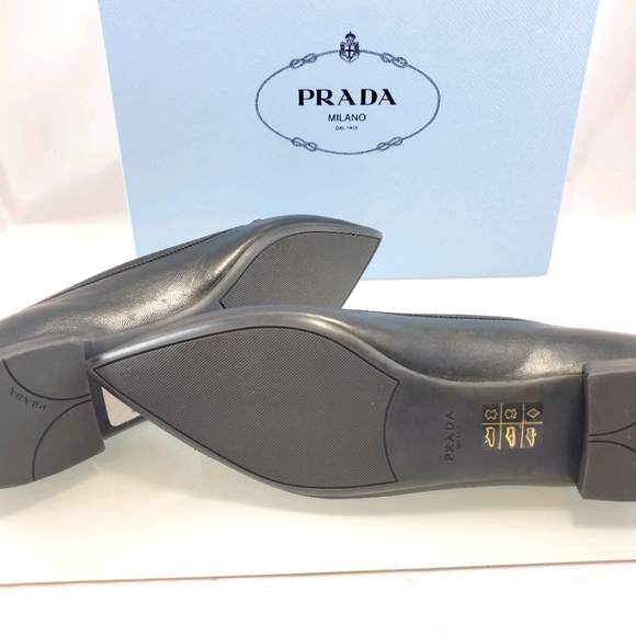 Prada Black Pointed Toe Flats - Picture 10 of 12